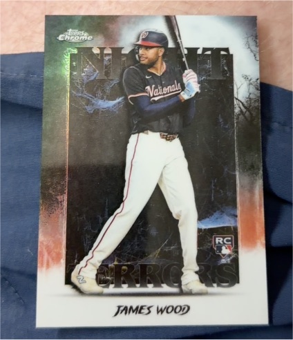 2025 Topps Chrome Update #NT-25 James Wood — front