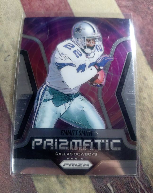 2023 Panini Prizm Prizmatic Emmitt Smith — front