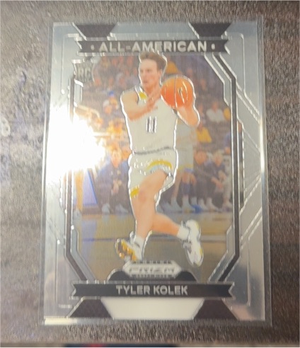 2024 Panini Prizm Draft Picks All-American #22 Tyler Kolek — front
