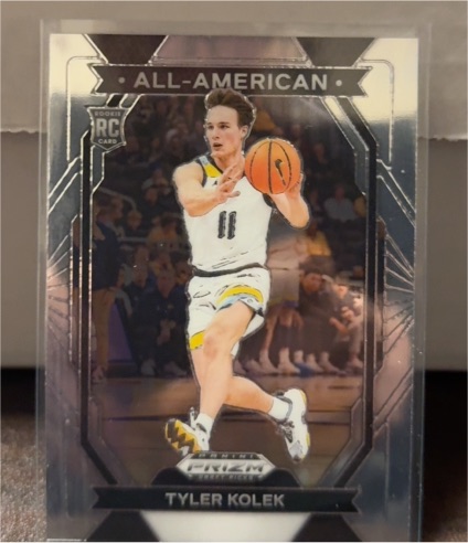 2024 Panini Prizm Draft Picks All-American #22 Tyler Kolek — front