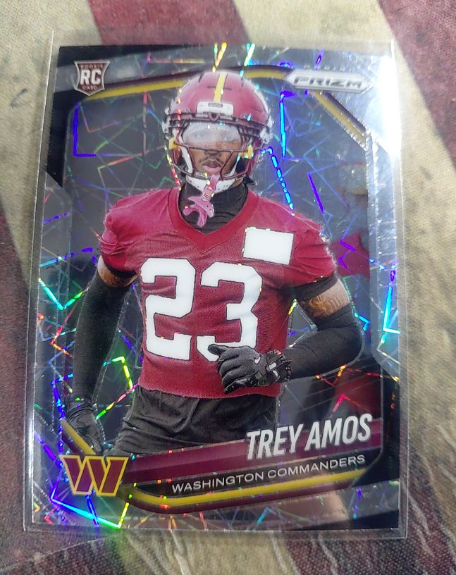 2025 Panini Prizm #23 Trey Amos — front