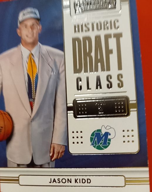 2022-23 Panini Contenders Historic Draft Class #2 Jason Kidd — front
