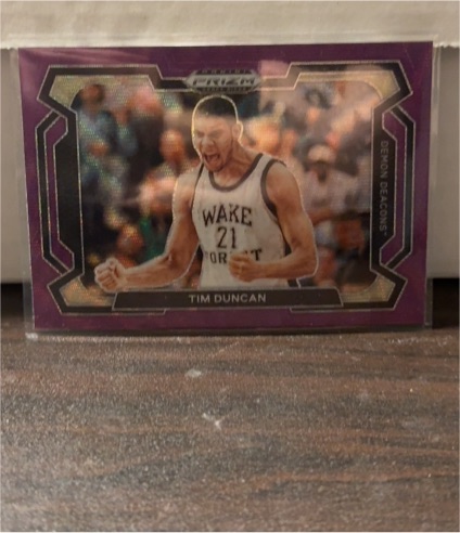 2024 Panini Prizm Draft Picks #63 Tim Duncan — front