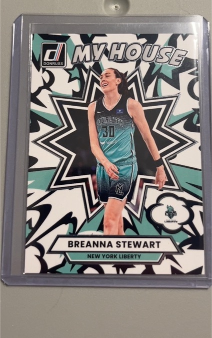 2025 Donruss WNBA #8 Breanna Stewart My House — front