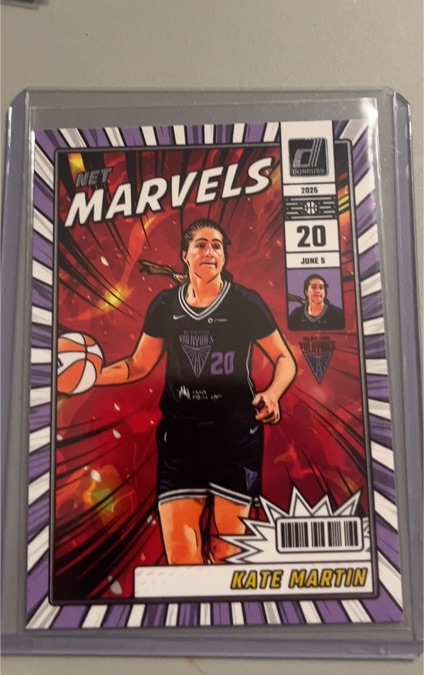 2025 Panini Donruss WNBA #12 Kate Martin Net Marvels — front