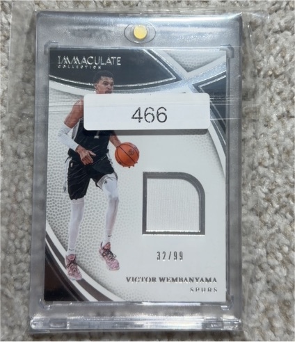 2024 Panini Immaculate Collection #32 Victor Wembanyama — front