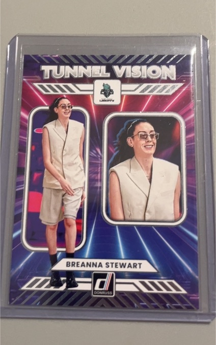 2025 Panini Donruss WNBA #6 Breanna Stewart Tunnel Vision — front