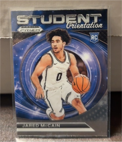 2024 Panini Prizm Draft Picks #20 Jared McCain Student Orientation — front