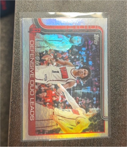 2025-26 Topps #297 Blastoff!: Defensive Duo Leads — front
