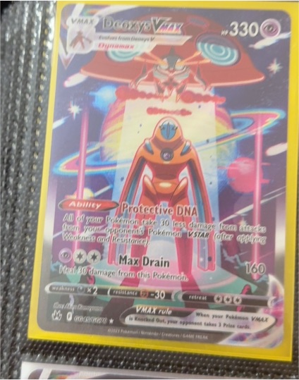 2023 Pokémon Crown Zenith #GG45 Deoxys VMAX — front