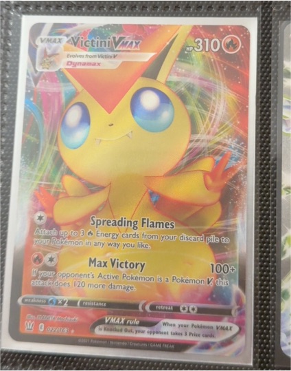 2021 Pokémon TCG Battle Styles #022/163 Victini VMAX — front