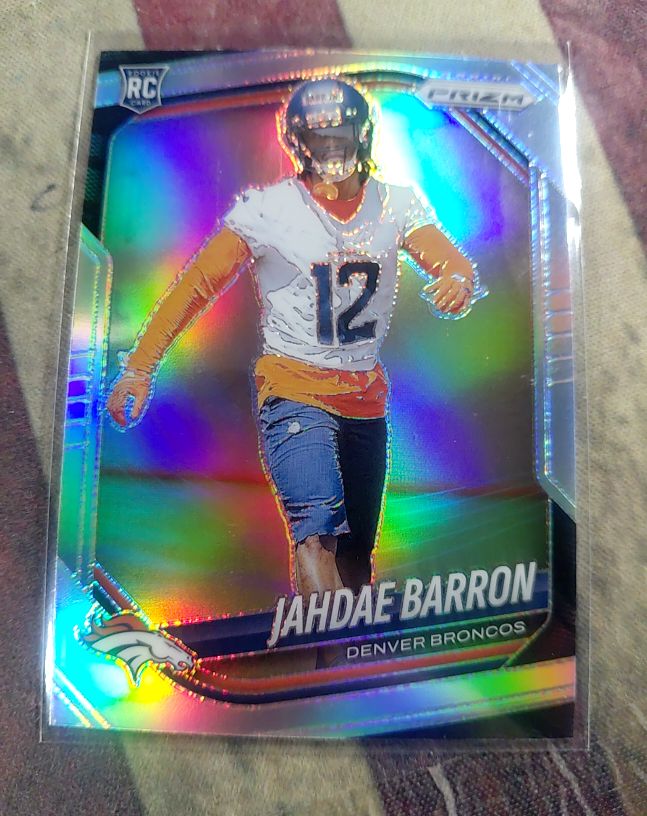 2025 Panini Prizm #350 Jahdae Barron — front