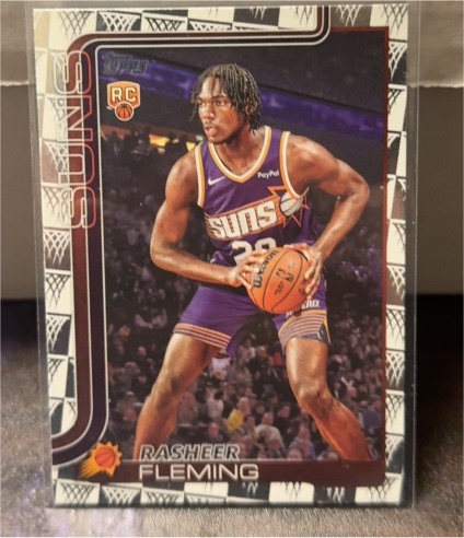 2025-26 Topps #231 Rasheer Fleming — front