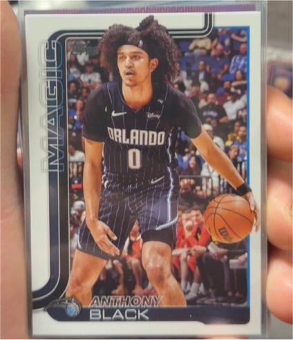 2025-26 Topps #89 Anthony Black — front