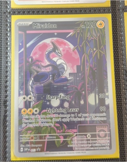 2023 Pokémon SV: Scarlet & Violet Promo #013 Miraidon — front