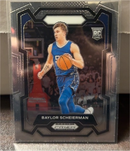 2024 Panini Prizm Draft Picks #68 Baylor Scheierman — front