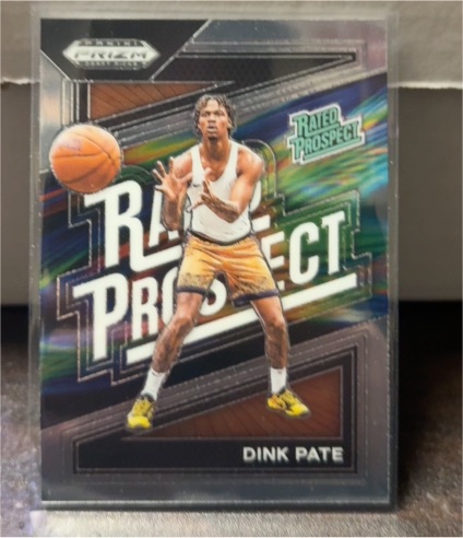2024 Panini Prizm Draft Picks #18 Dink Pate Rated Prospect — front