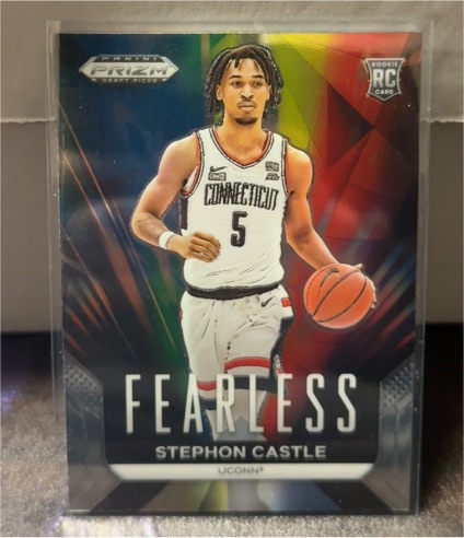 2024 Panini Prizm Draft Picks Fearless #25 Stephon Castle — front