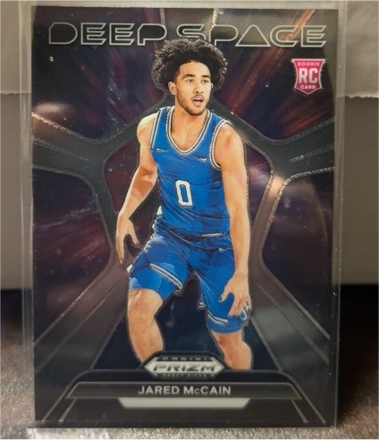 2024 Panini Prizm Draft Picks #6 Jared McCain Deep Space — front