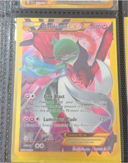 2016 Pokémon XY Steam Siege #116 Gardevoir EX — front