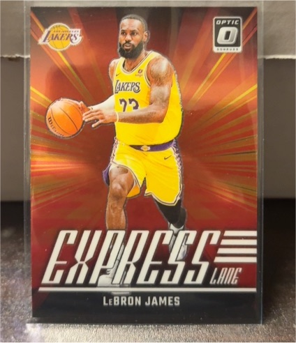 2024-25 Panini Donruss Optic #2 LeBron James Express Lane — front
