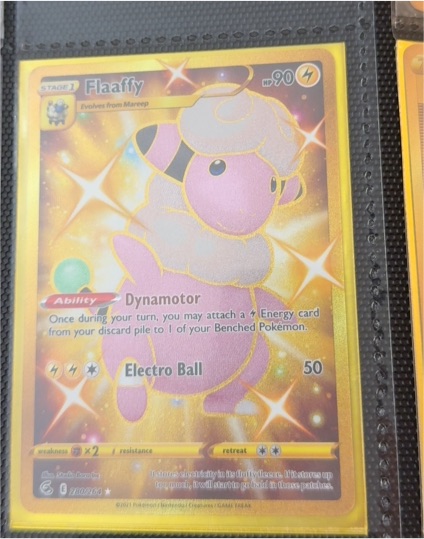 2021 Pokémon Sword & Shield Fusion Strike #280 Flaaffy — front