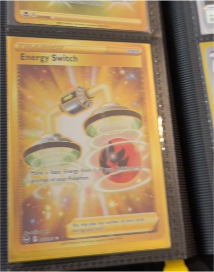 2022 Pokémon TCG Sword & Shield Silver Tempest #212/195 Energy Switch — front
