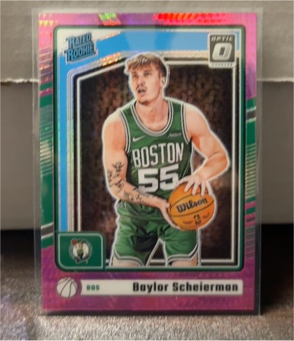 2024-25 Panini Donruss Optic #263 Baylor Scheierman — front