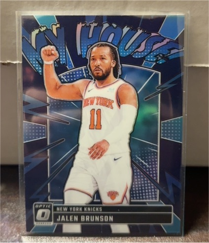 2024-25 Panini Donruss Optic #12 Jalen Brunson My House — front