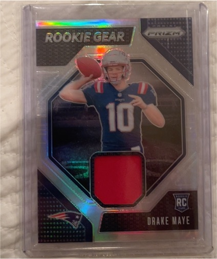 2024 Panini Prizm #RG-DME Drake Maye — front
