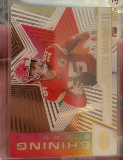 2021 Panini Illusions #SS-7 Patrick Mahomes II Shining Stars — front