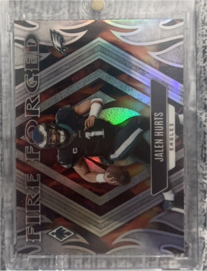 2023 Panini Phoenix Fire Forged #FF-3 Jalen Hurts — front