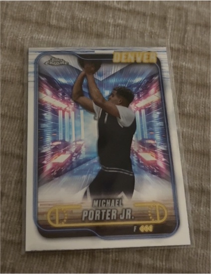 2024-25 Topps Chrome #12 Michael Porter Jr. — front