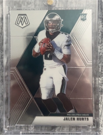 2020 Panini Mosaic #222 Jalen Hurts Rookie — front