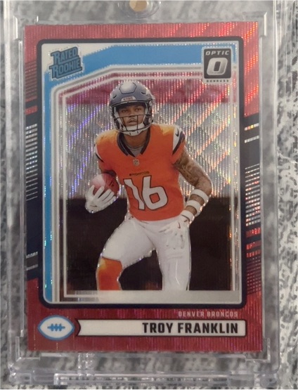 2024 Panini Donruss Optic #338 Troy Franklin — front
