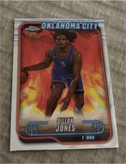 2024-25 Topps Chrome #189 Dillon Jones — front