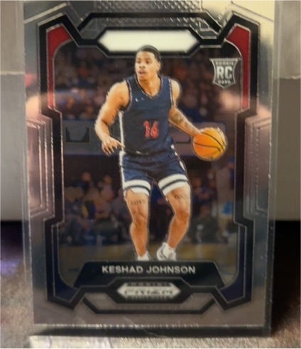 2024 Panini Prizm Draft Picks #66 Keshad Johnson — front