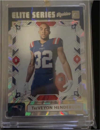 2025 Panini Donruss Elite Series Rookies #ESR-THN TreVeyon Henderson — front