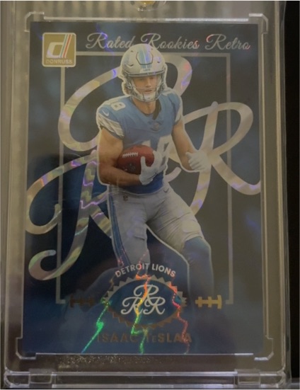 2025 Donruss #6 Isaac TeSlaa Rated Rookies Retro — front