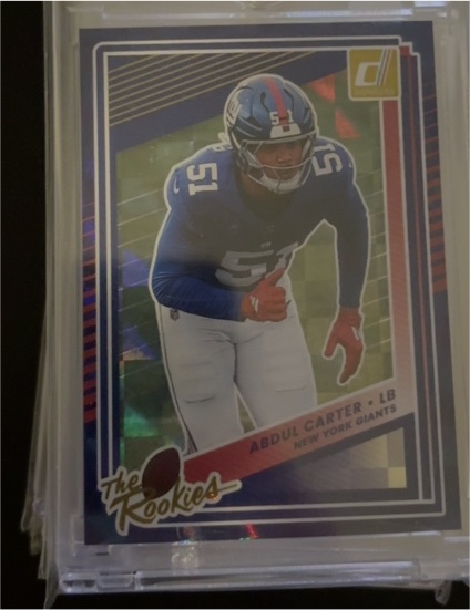 2025 Donruss #4 Abdul Carter The Rookies — front