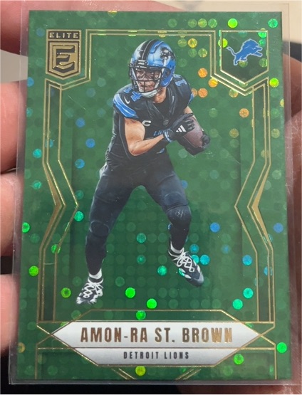 2025 Panini Donruss Elite #83 Amon-Ra St. Brown — front