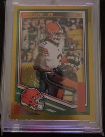2025 Panini Score #265 Jerry Jeudy — front