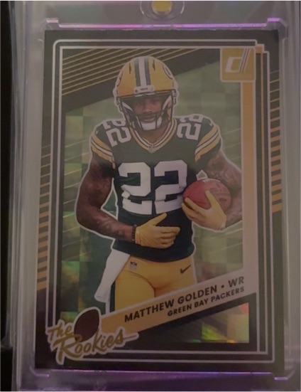2025 Panini Donruss The Rookies #18 Matthew Golden — front