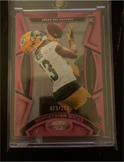 2023 Panini Certified #152 Dontayvion Wicks — front