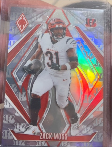 2024 Panini Phoenix #148 Zack Moss — front