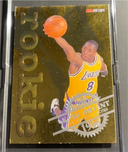 1996-97 NBA Hoops #3 Kobe Bryant — front