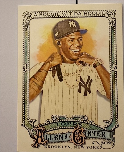 2025 Topps Allen & Ginter #270 a Boogie wit da Hoodie — front