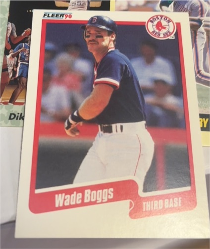 1990 Fleer #268 Wade Boggs — front