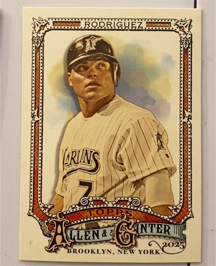 2025 Topps Allen & Ginter #309 Ivan Rodriguez — front