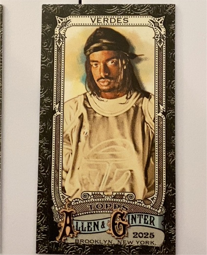 2025 Topps Allen & Ginter #298 Tai Verdes — front